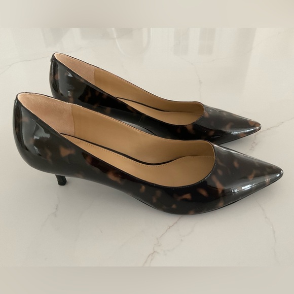 Talbots Tortoiseshell Patterned Heels - Picture 1 of 8